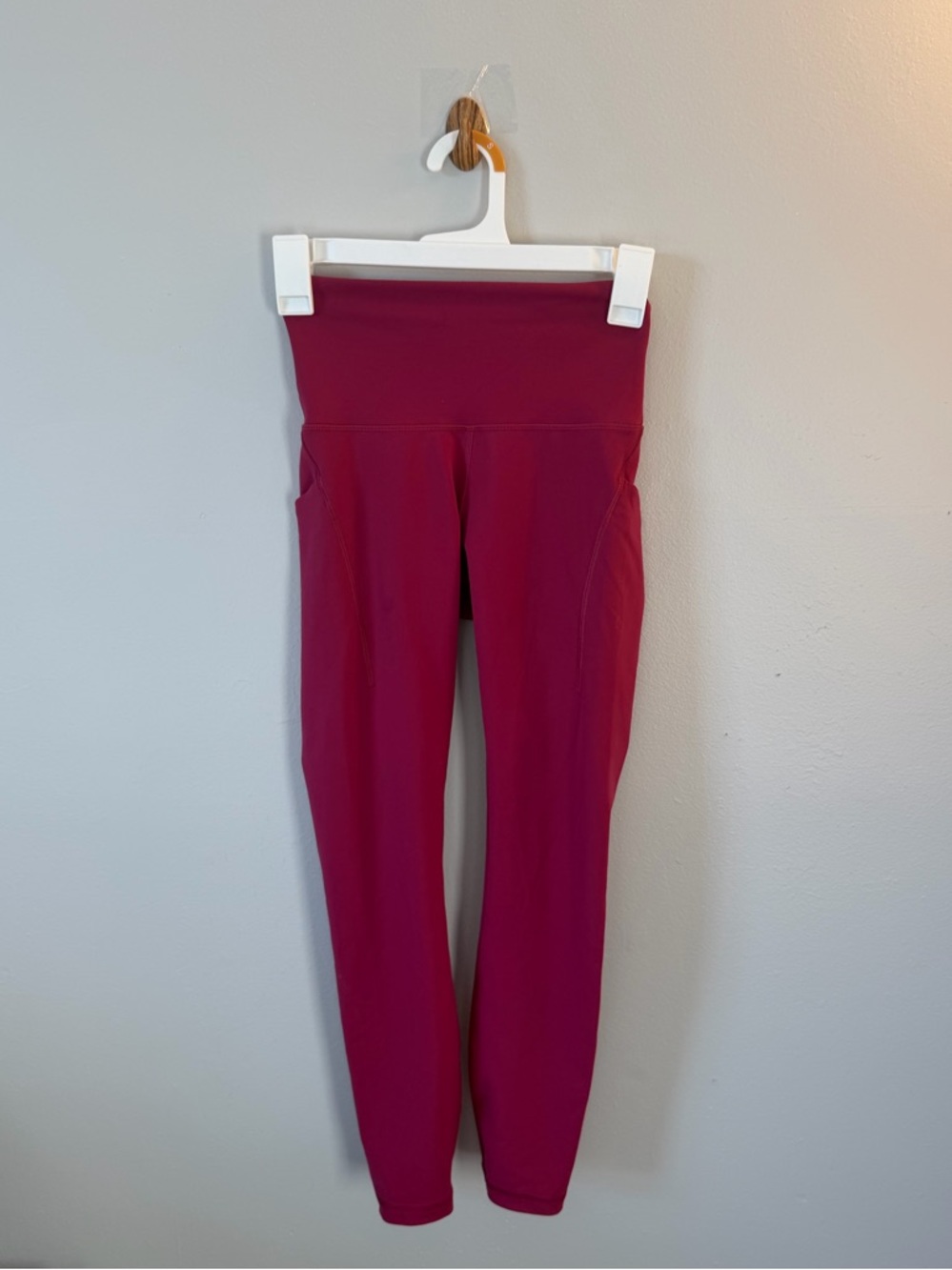 Lululemon Wunder Train High-Rise Legging with Pockets 25" Pink 4